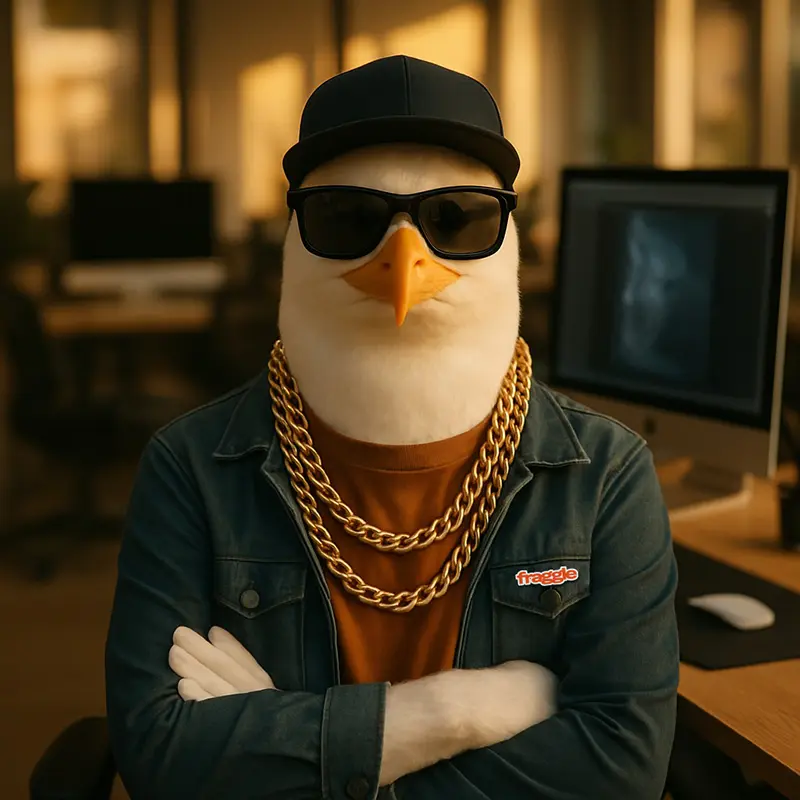 Goeland qui croise les bras