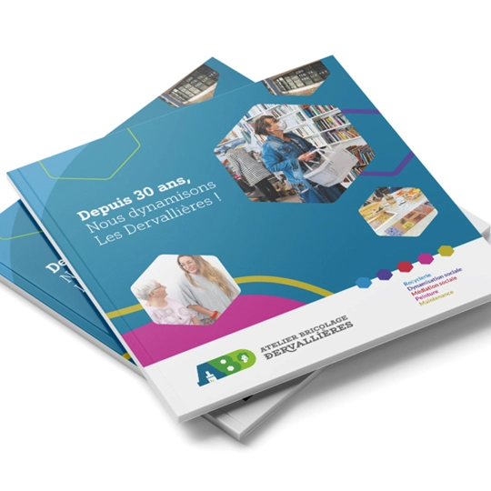 Brochure pour une association basée à Nantes