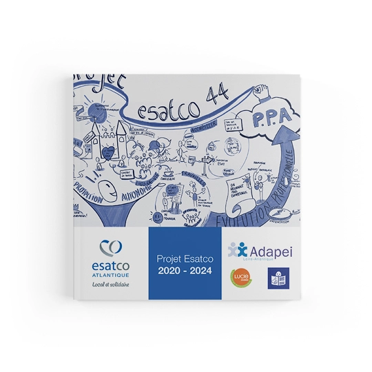 Création d'une brochure pour une entreprise spécialisée dans le handicap